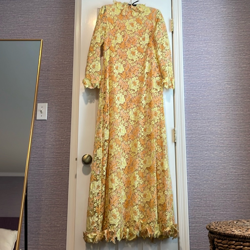 Vintage Rebecca long gown size 4